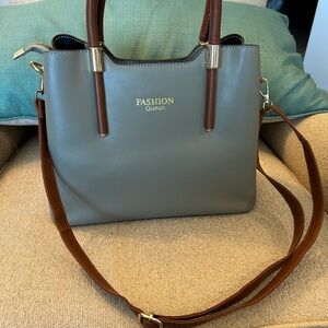 Green and Brown Women's Bag